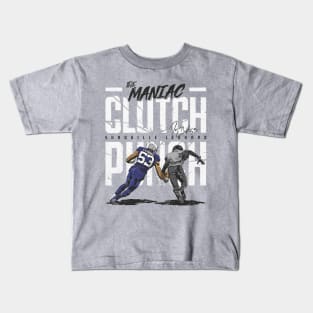 Shaquille Leonard Indianapolis Clutch Punch Kids T-Shirt